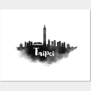 Taipei watercolor Posters and Art